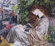 Dante Gabriel Rossetti Pia de Tolomei oil painting artist